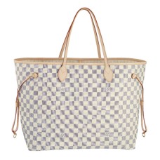 Louis Vuitton N51108 Neverfull GM Sac Bandoulière Damier Azur Toile