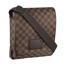 Louis Vuitton N51210 Brooklyn PM Sac Messenger Damier Ebene Toile