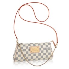 Louis Vuitton N55214 Pochette Eva Damier Azur Toile