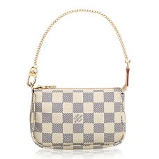 Louis Vuitton N58010 Mini Pochette Accessoires Damier Azur Toile