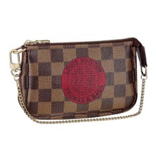 Louis Vuitton N58011 Mini Pochette Accessoires Trunks Sac Damier Ebene Toile