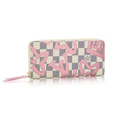 Louis Vuitton N60099 Portefeuille Clémence Damier Azur Toile
