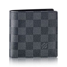 Louis Vuitton N62664 Portefeuille Marco Damier Toile Graphite