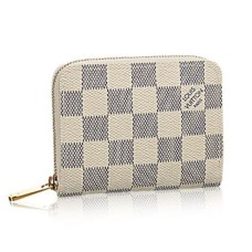 Louis Vuitton N63069 Porte-Monnaie Zippy Toile Damier Azur