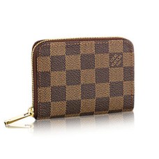 Louis Vuitton N63070 Porte-Monnaie Zippy Toile Damier Ebene