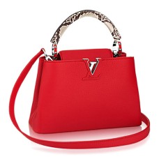 Louis Vuitton N92803 Capucines PM Tote Bag Cuir Taurillon
